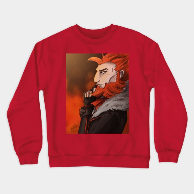 Team Flare Leader Lysandre Crewneck Sweatshirt by HeatherC